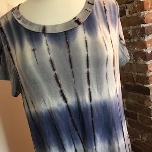 Ginger G Shibori Tie-Dye T-Shirt Dress